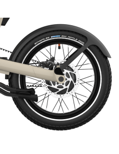 UTO achterwiel Bafang dual speed PRO16 zwart