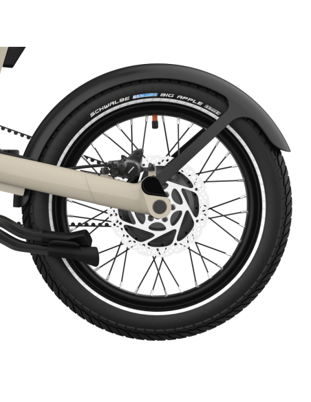 UTO achterwiel Bafang dual speed PRO16 zwart