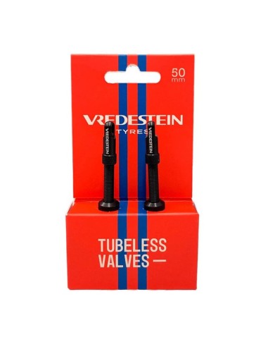 Vredestein ventiel tubeless 50 mm set 2 stuks