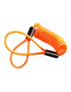 Kryptonite reminder‑kabel voor schijfremslot oranje