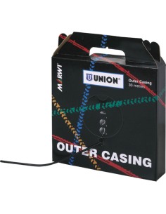 Union rol schakel buitenkabel 4mm zwart (30m)