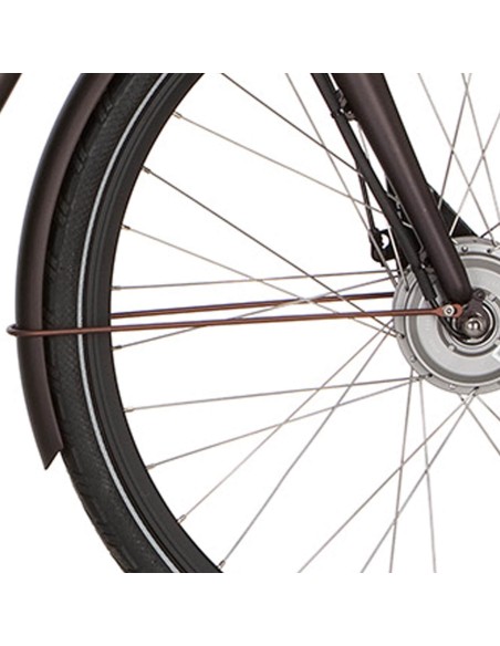 Cortina spatbordstang voor 28 E-Yoya matt sparkle brown