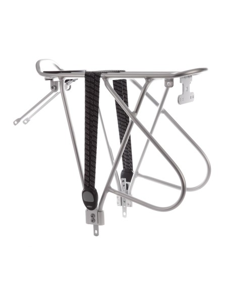 Massload achterdrager verstelbaar met spinbinder zilver