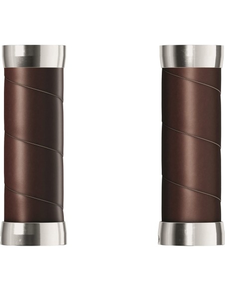 Brooks handvatten Slender Leather grips 100mm a. brown
