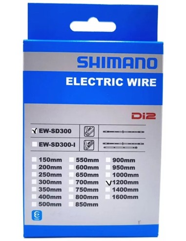 Shimano elektrische kabel 120mm EW-SD300 external voor Di2