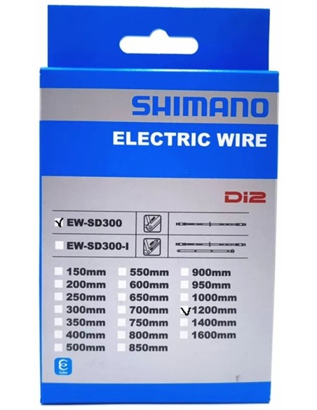 Shimano elektrische kabel 120mm EW-SD300 external voor Di2