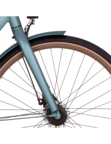 Cortina voorvork Common opal green matt