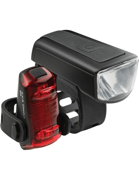 Axa verlichtingsset DWN 30 usb 30 lux