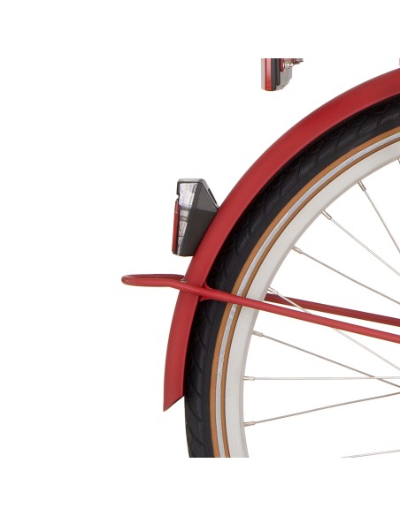 Cortina spatbord achter 24 U4 true red matt