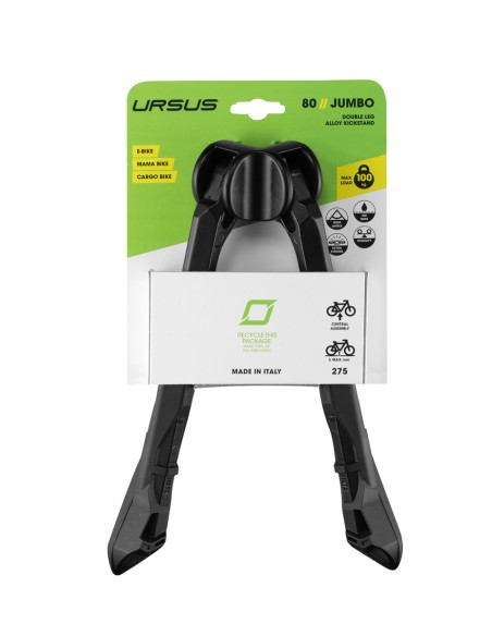 Ursus middenstandaard 80 Jumbo 275mm zwart
