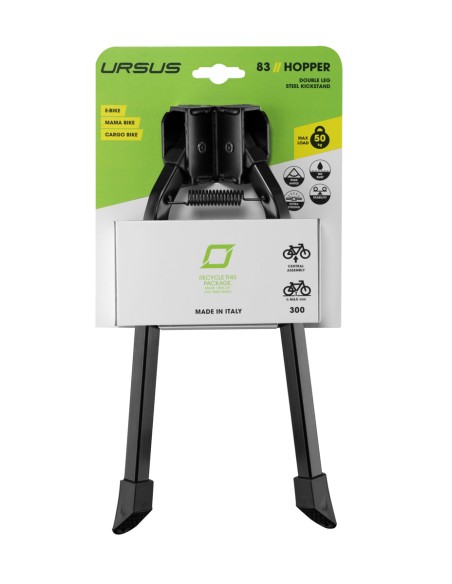 Ursus middenstandaard 83 Hopper 300mm zwart