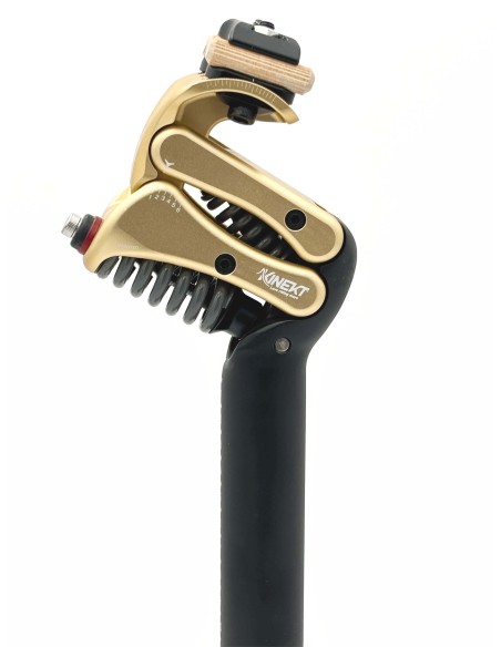 Kinekt zadelpen verend XR 27.2mm x 350mm Gold Bar