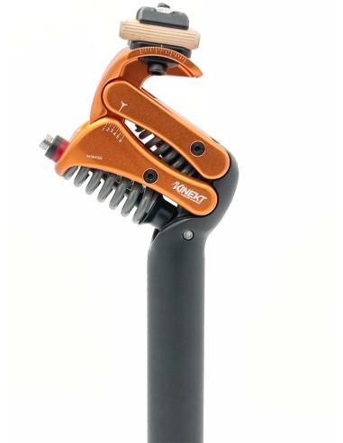 Kinekt zadelpen verend XR 31.6mm x 420mm Okanogan Orange