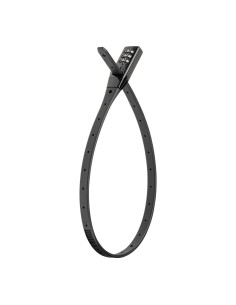 Axa kabelslot code Zipper zwart