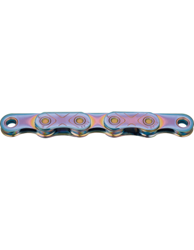 KMC ketting X Flattop SRAM 126s waxed aurora blue