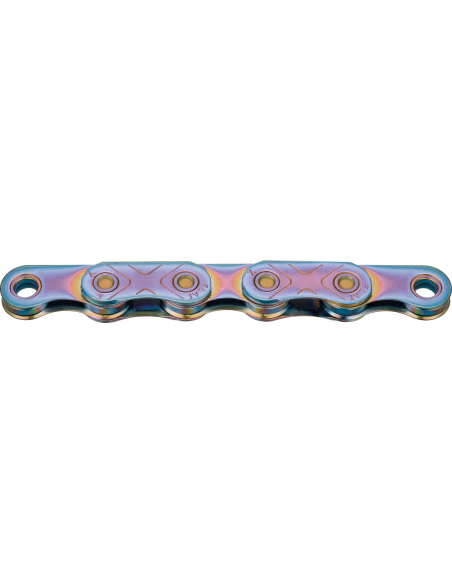 KMC ketting X Flattop SRAM 126s waxed aurora blue