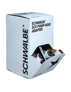 Schwalbe clik valve toonbank display SCV-adapter