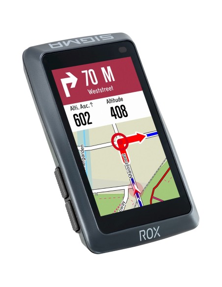 Sigma fietscomputer ROX 12.1 EVO GPS Night Gray Basic