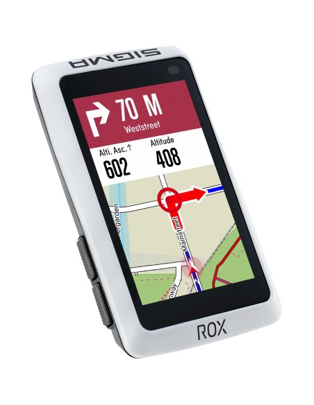 Sigma fietscomputer ROX 12.1 EVO GPS White Basic