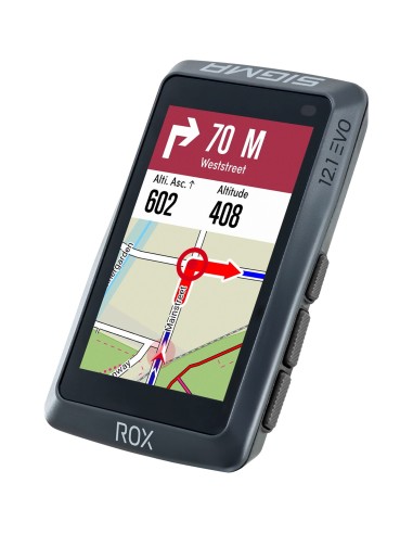 Sigma fietscomputer ROX 12.1 EVO Night Gray Set sensoren