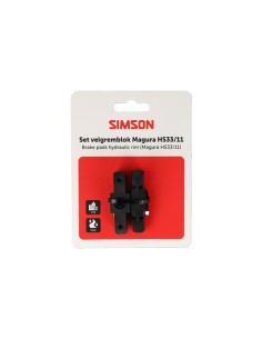 Simson remblok set Magura HS11/33 velgrem