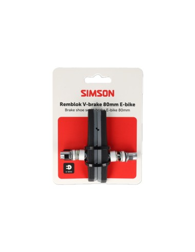Simson remblok V-brake 80mm E-bike