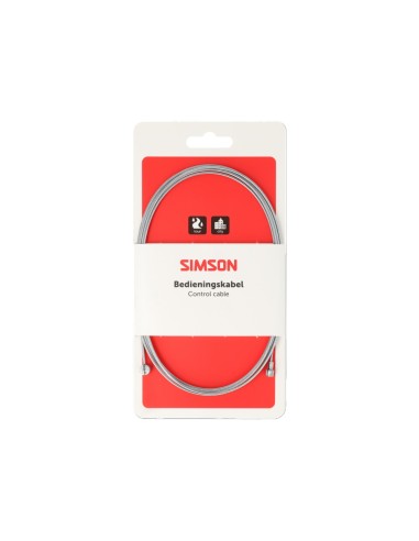 Simson rem binnenkabel 2.25m 2 nippels ton/peer