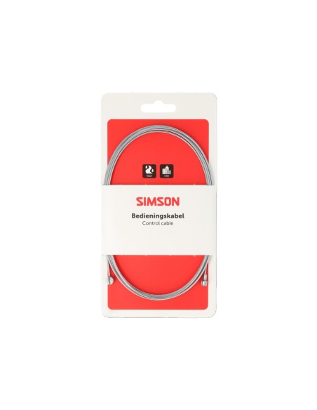 Simson rem binnenkabel 2.25m 2 nippels ton/peer