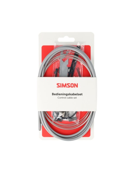 Simson schakel kabel Nexus rvs grijs