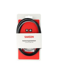 Simson schakel kabel uni SA / Gazelle zwart