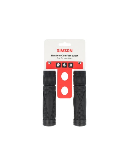 Simson handvatten Comfort zwart