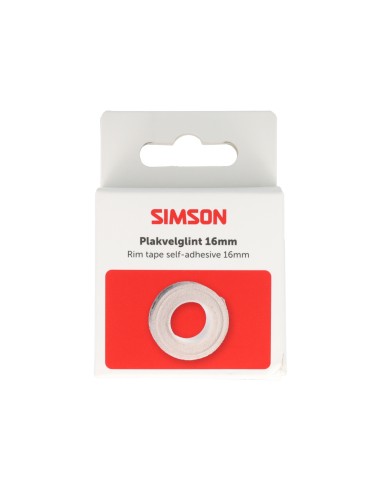 Simson plakvelglint 16mm