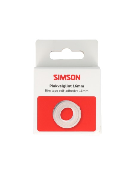 Simson plakvelglint 16mm