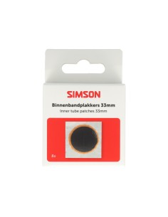 Simson binnenbandpleisters 33mm (8)