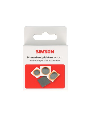 Simson binnenbandpleisters assortiment 9-delig