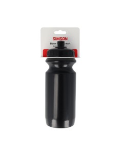 Simson bidon 600ml zwart
