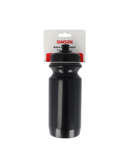 Simson bidon 600ml zwart