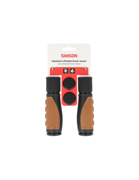 Simson handvatten Lifestyle bruin/zwart