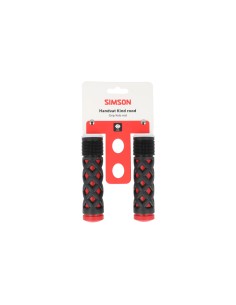 Simson handvatten kinder rood/zwart