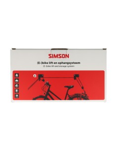 Simson E-bike lift en ophangsysteem