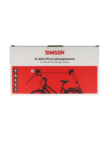 Simson E-bike lift en ophangsysteem