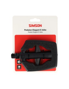 Simson pedalen Elegant E-bike supergrip