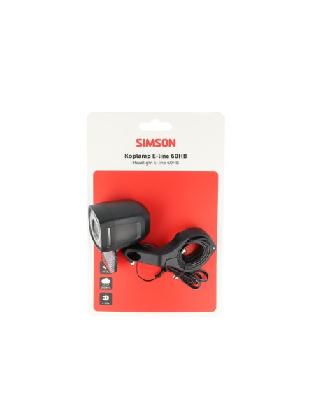 Simson koplamp Aurora E-line 60HB