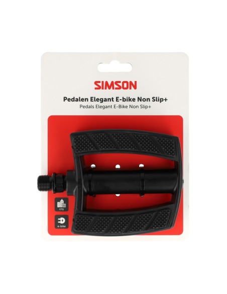 Simson pedalen Elegant E-bike non slip+