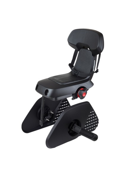 Polisport achterzitje Guppy Junior black series drager bev.