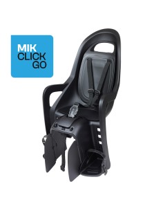 Polisport achterzitje Groovy black series drager MIK-HD