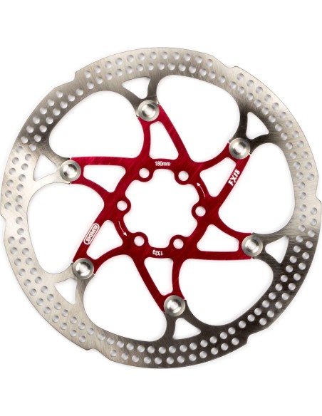 Elvedes remschijf 180mm FX zesgats 1.8mm rood