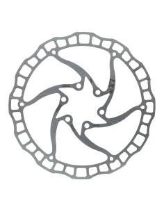 Elvedes remschijf 160mm LX One Piece zesgats 1.8mm zilver