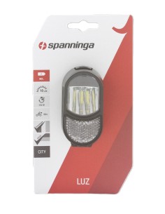 Spanninga koplamp Luz XB zwart