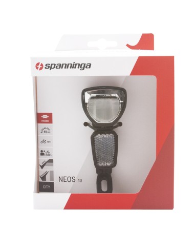 Spanninga koplamp Neos 40 XDc dynamo